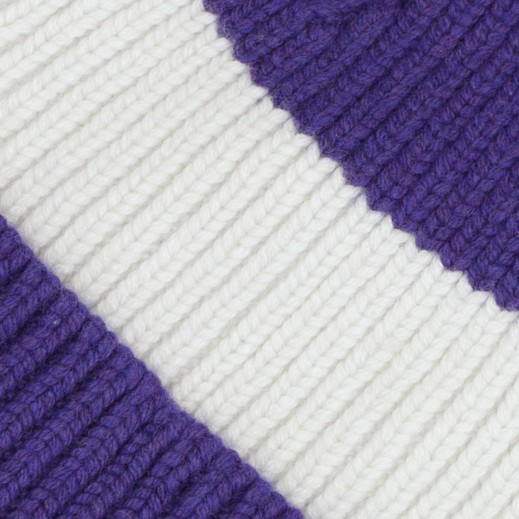 MIKA Stripe - violet / ecru K1-010