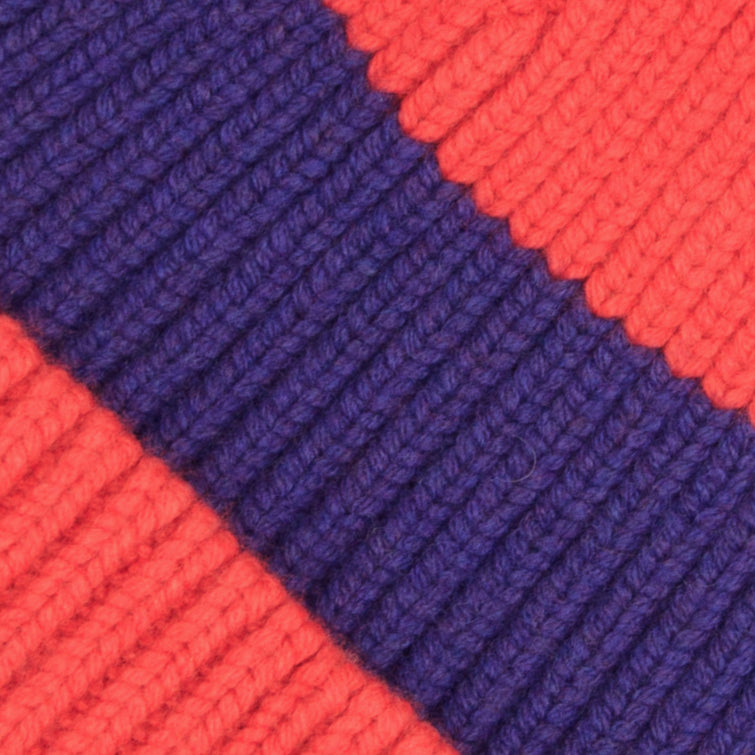 MIKA Stripe - violet / strong orange K8-024