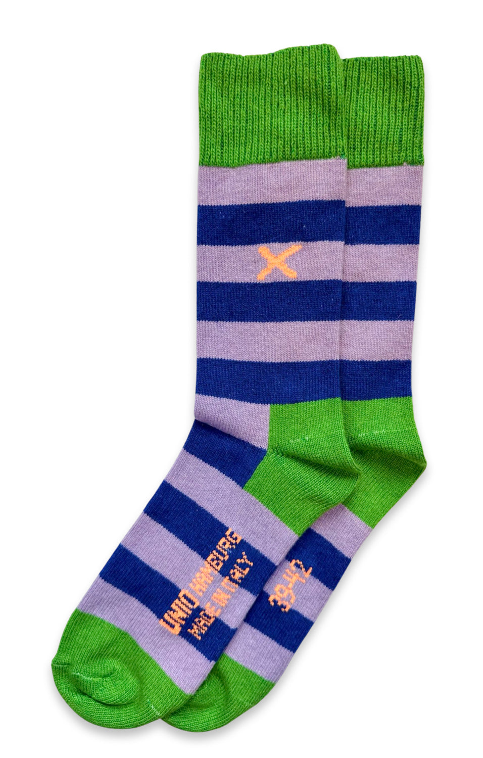 COSY - fresh green / lavender / royal blue K3/36-38