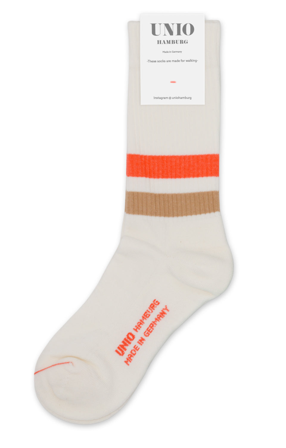 TENNIS - ecru / orange / cognac K4/39-42