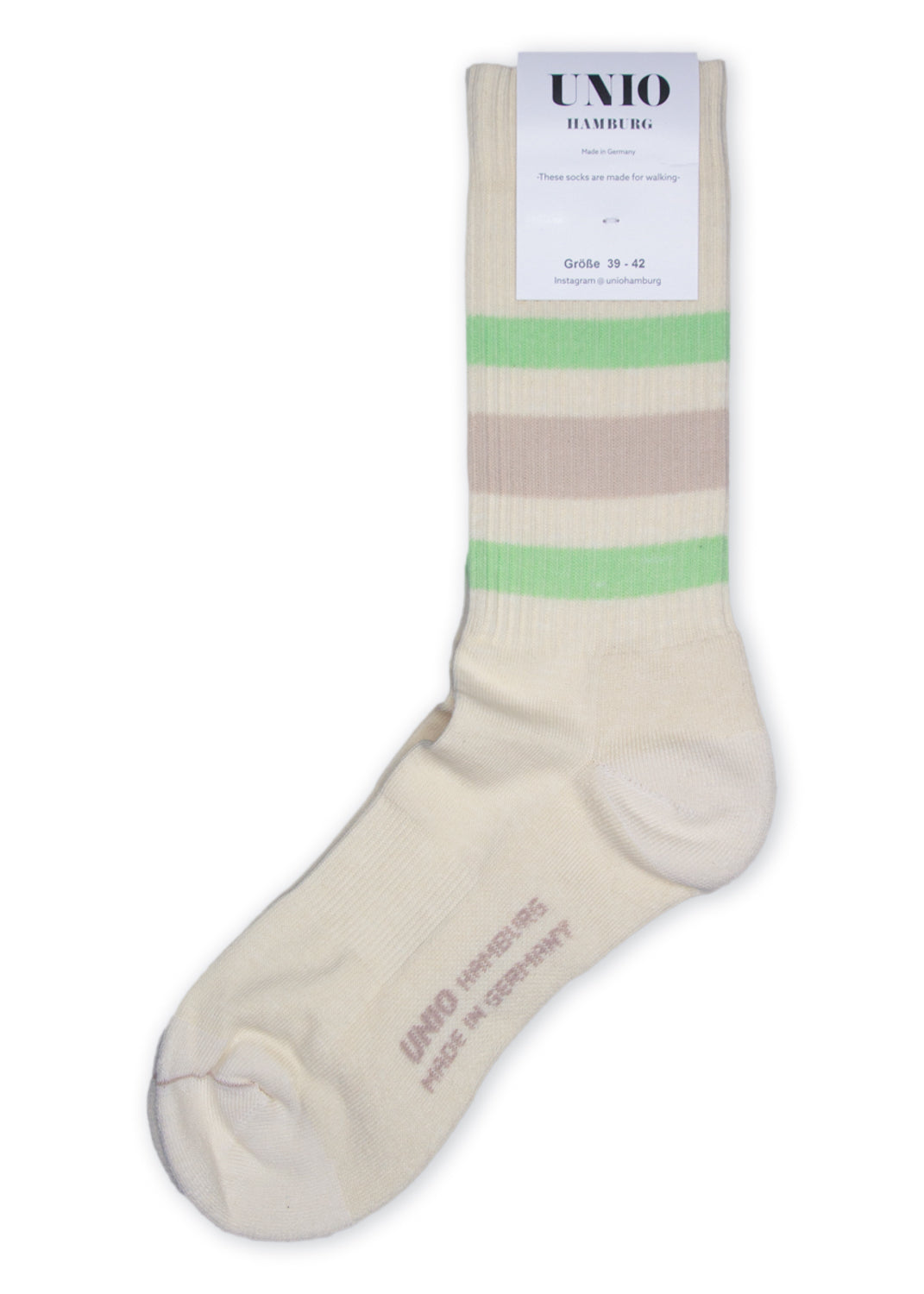 TORONTO - ecru / pastel green / toast K-16/43-46