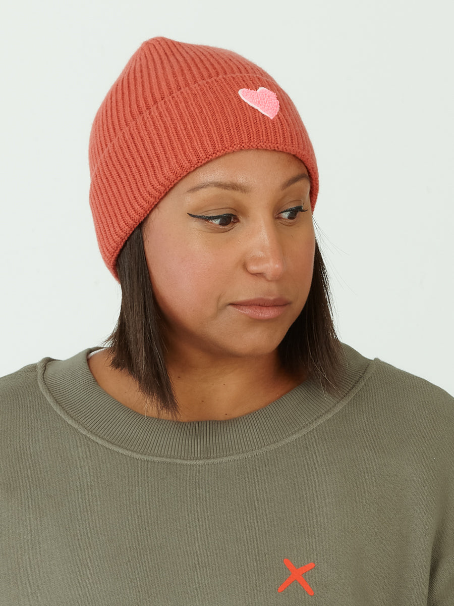 LILLE HEART neon pink