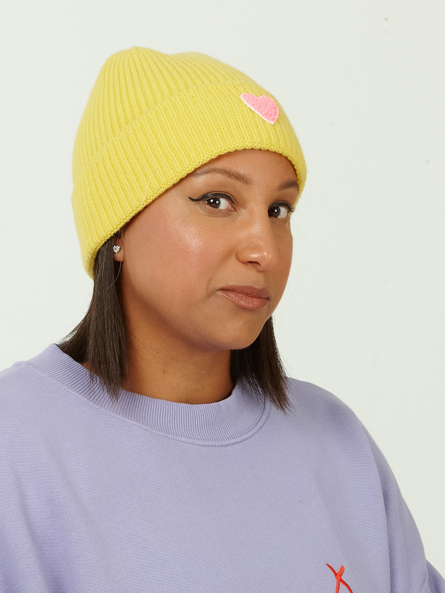 LILLE HEART neon pink