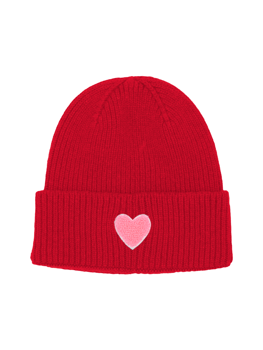 LUND Heart neon pink