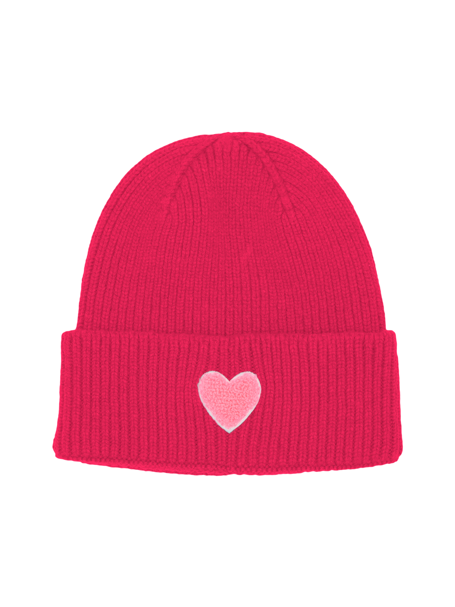 LUND Heart neon pink