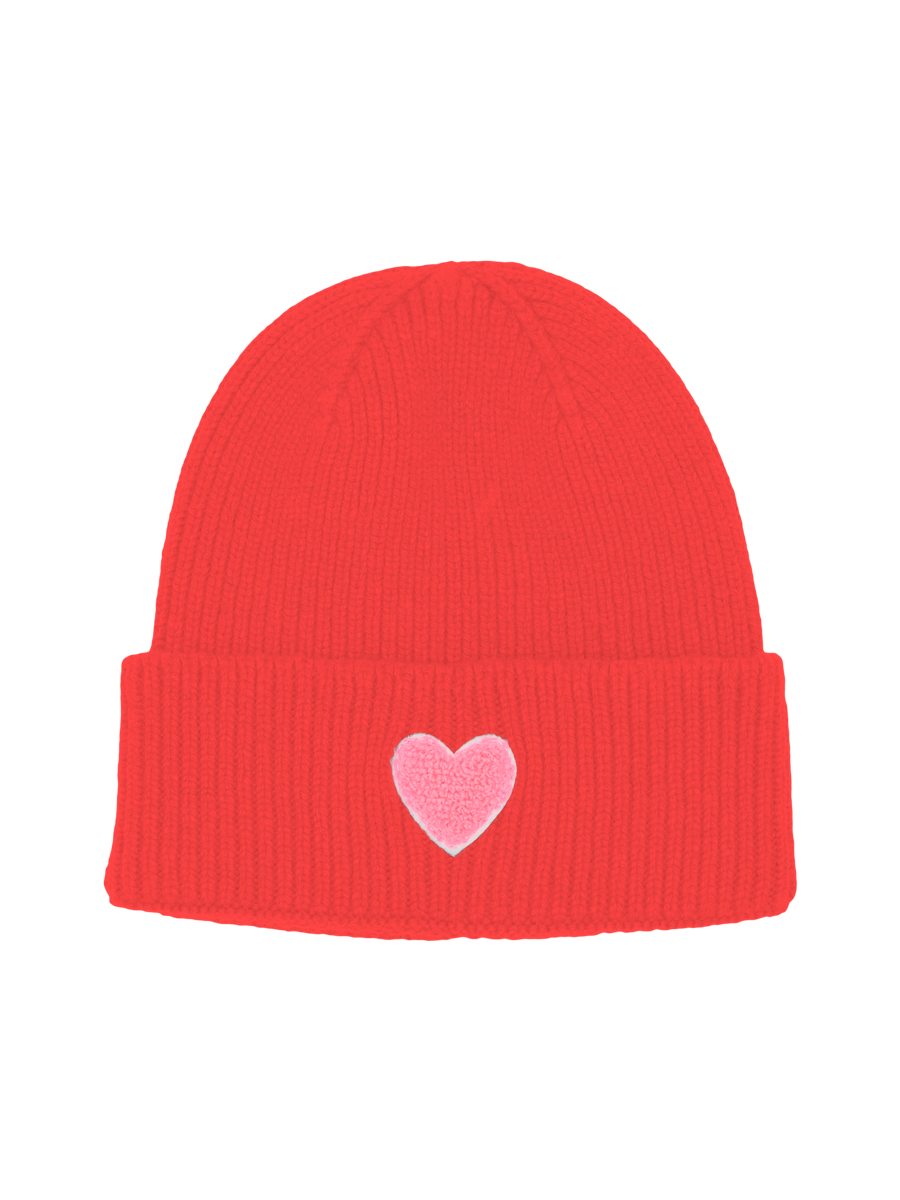 LUND Heart neon pink