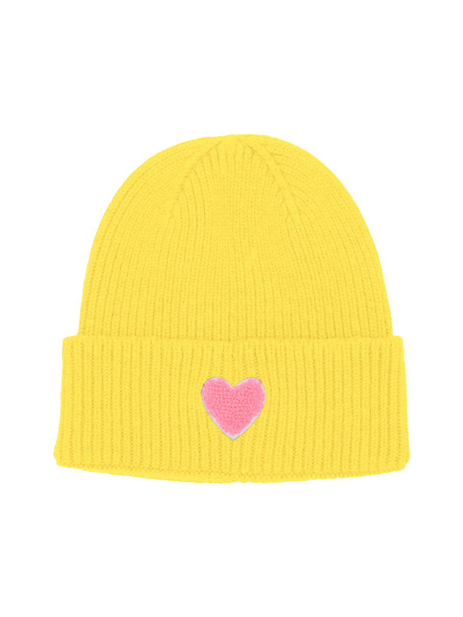 LUND Heart neon pink