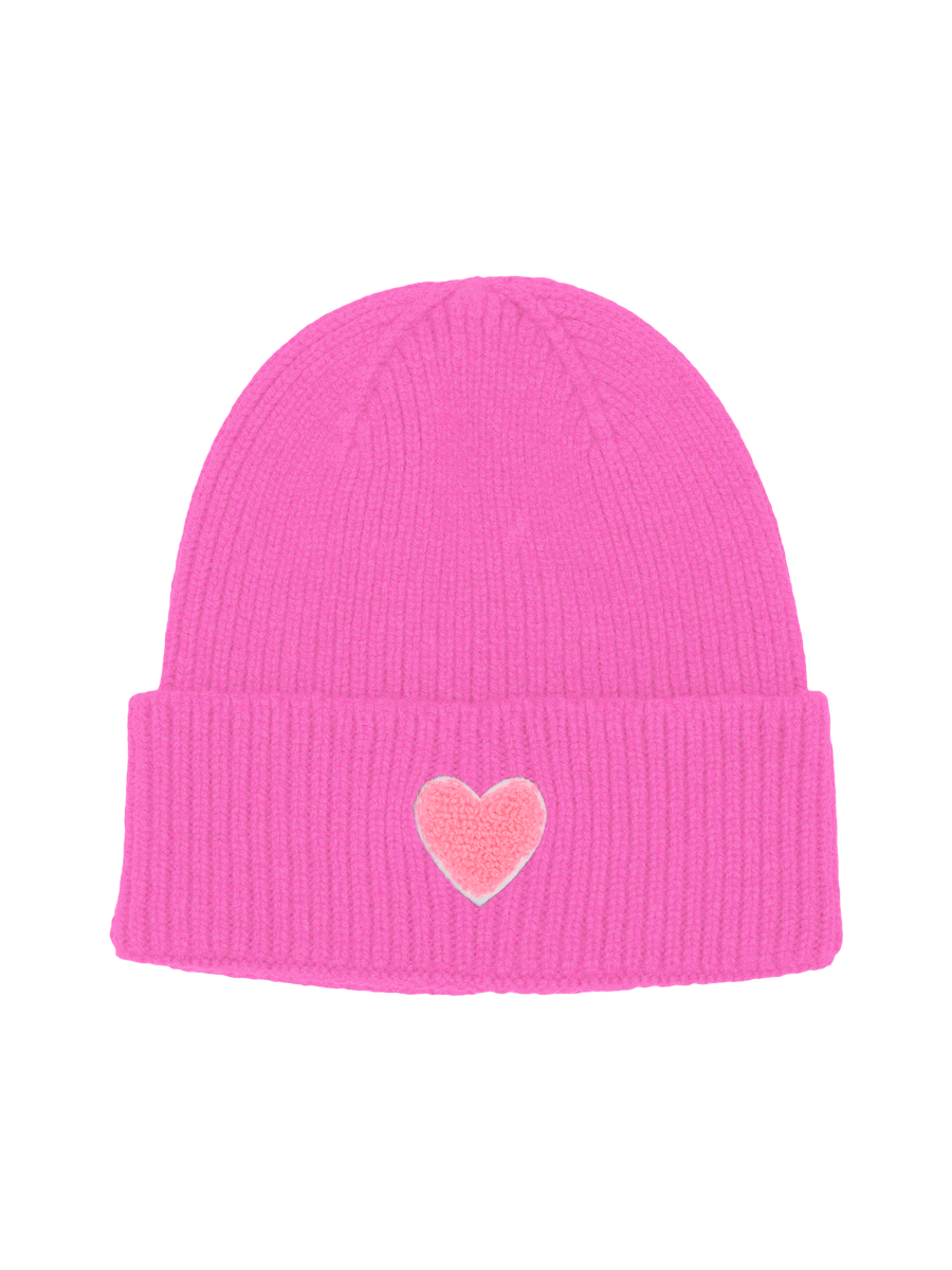 LUND Heart neon pink