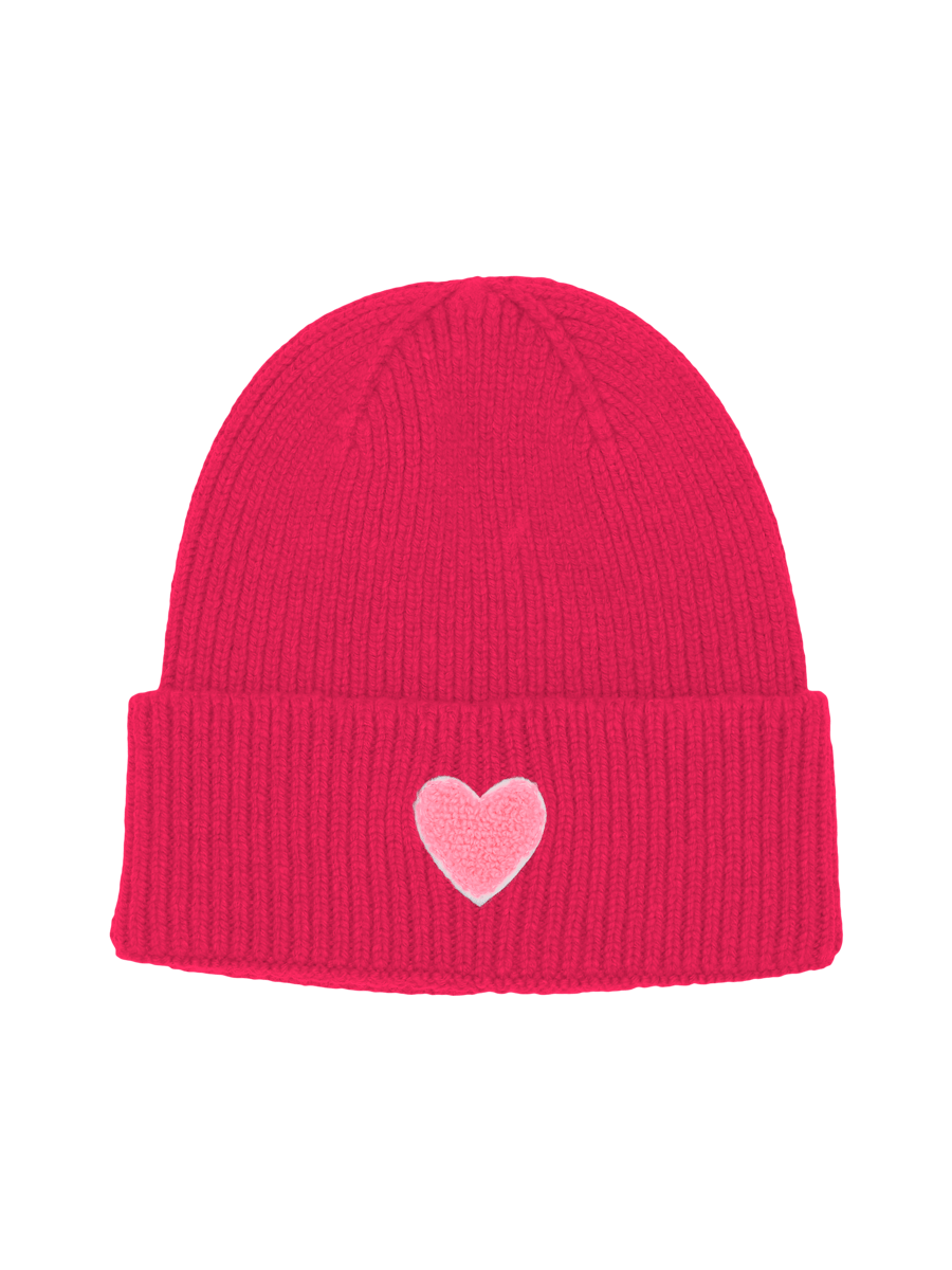UNIO Hamburg MÜTZEN LUND Heart neon pink