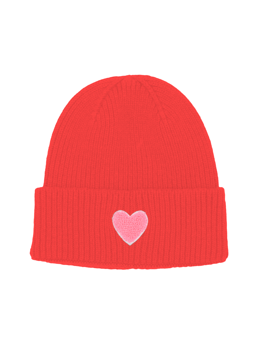 UNIO Hamburg MÜTZEN LUND Heart neon pink