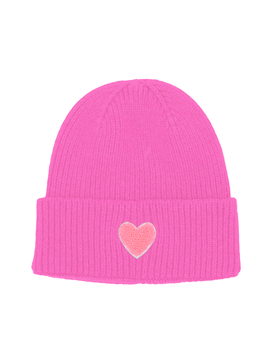 LUND HEART NEON PINK