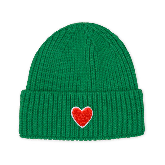 MIKA Heart Red - emerald green 101