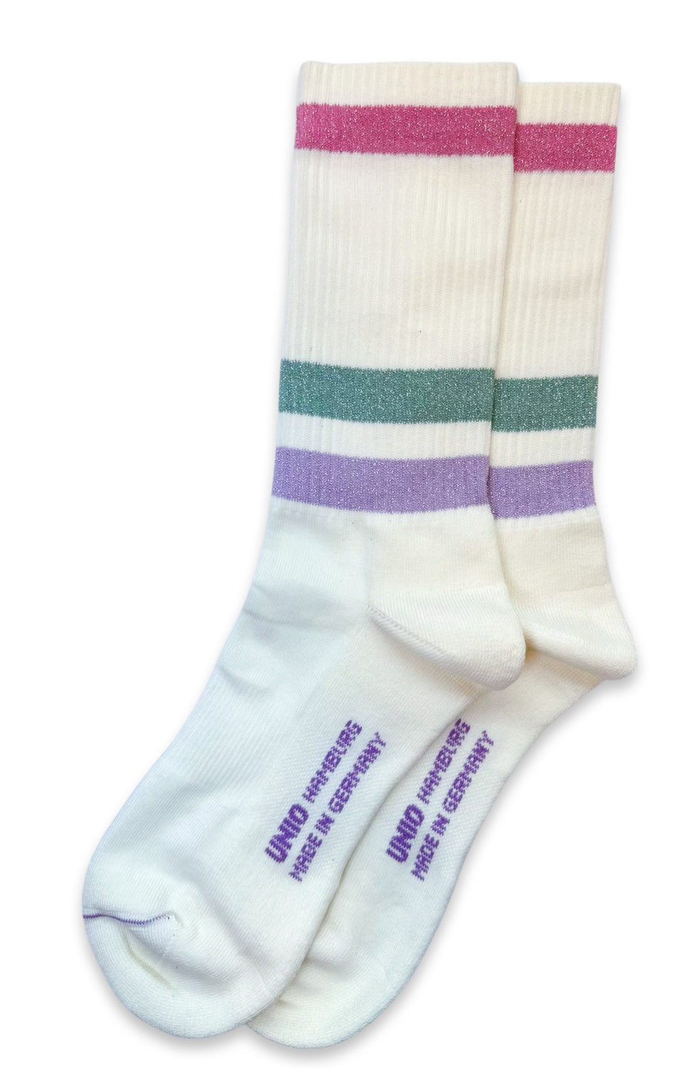 TENNIS GLITZI - ecru / lavender / green / barbie K4/39-42