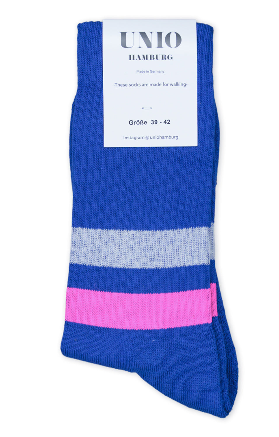 TENNIS - fresh blue / white / neon pink K15/43-46