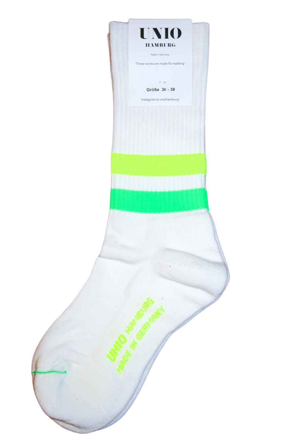 TENNIS - ecru / neon yellow / neon green K7/36-38