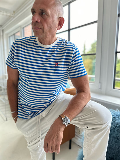 CAPRI Stripe - fresh blue 030