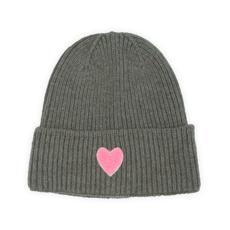 LILLE HEART neon pink