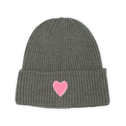 LILLE HEART neon pink