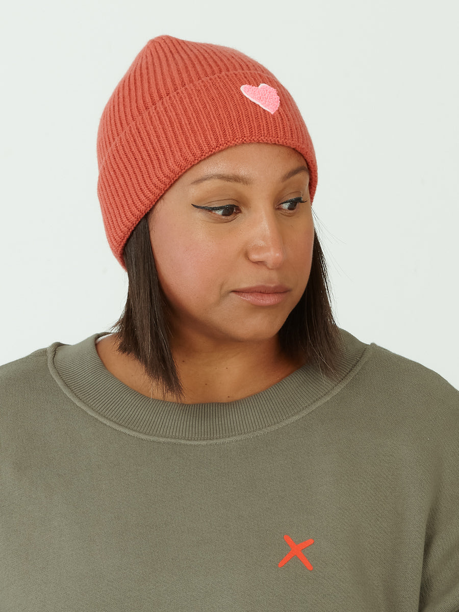 LILLE HEART neon pink