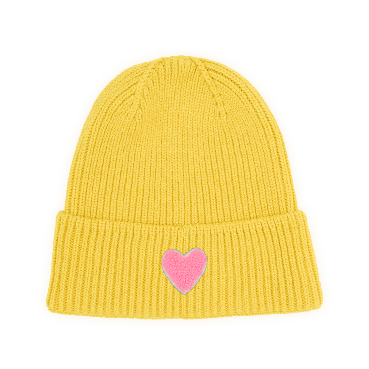 LILLE HEART neon pink