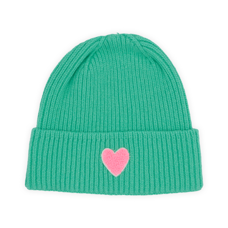 LILLE HEART neon pink
