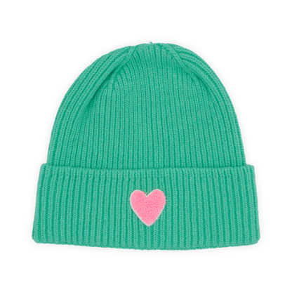LILLE HEART neon pink
