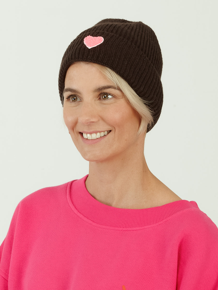 LILLE HEART neon pink