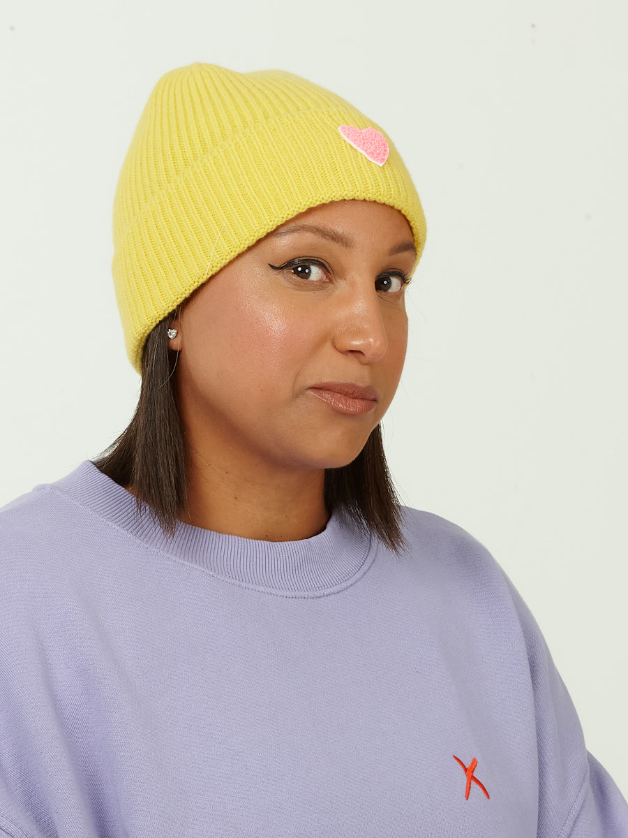 LILLE HEART neon pink