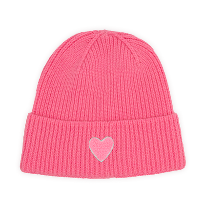LILLE HEART neon pink