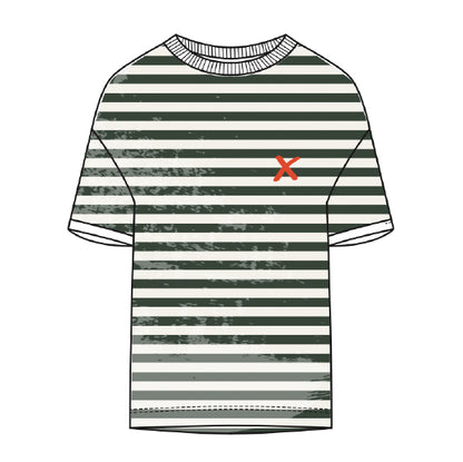 MIAMI Stripe - deep forest 032