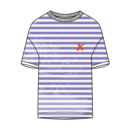 MIAMI Stripe - amethyst 083