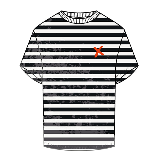 CAPRI Stripe - black 014