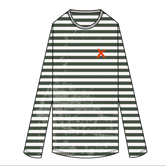 ST.TROPEZ Stripe - deep forest 032
