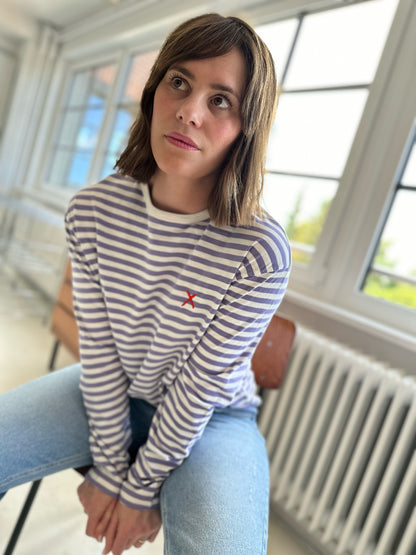 ST.TROPEZ Stripe - amethyst 083