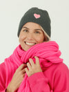LILLE HEART neon pink