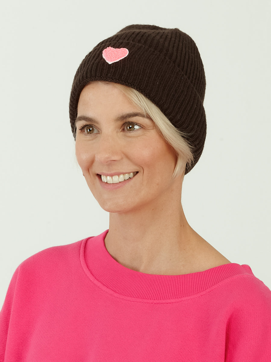 LILLE HEART neon pink