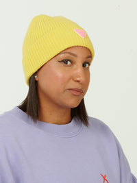 LILLE HEART neon pink