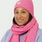 LILLE HEART neon pink