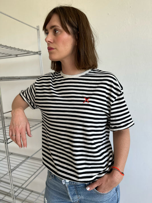 MIAMI Stripe - black 014