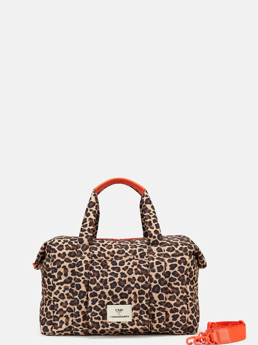 TRAVEL BAG LEO - leo print 14001