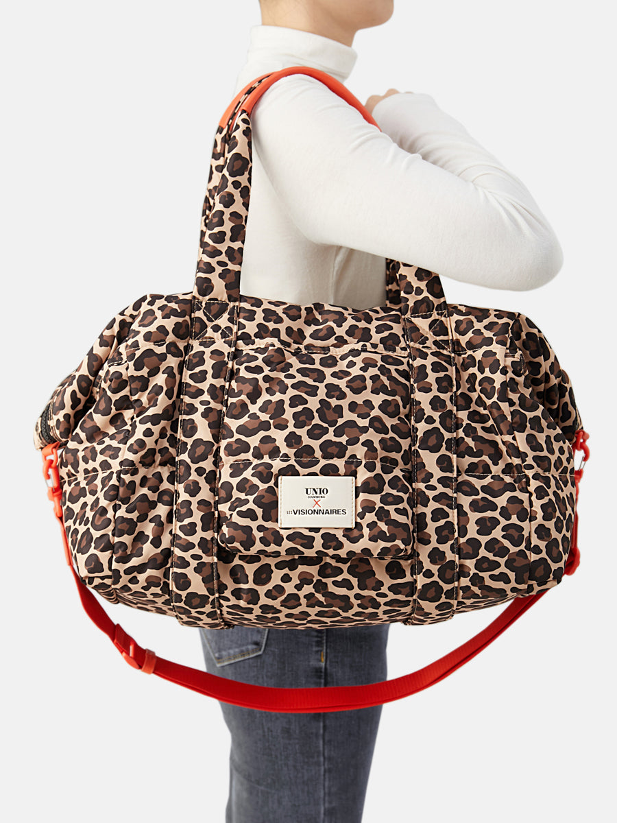 TRAVEL BAG LEO - leo print 14001