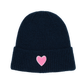 LILLE HEART neon pink