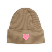 LILLE HEART neon pink