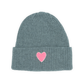 LILLE HEART neon pink