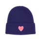 LILLE HEART neon pink