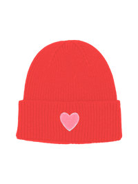 LUND Heart neon pink