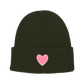 LUND Heart neon pink