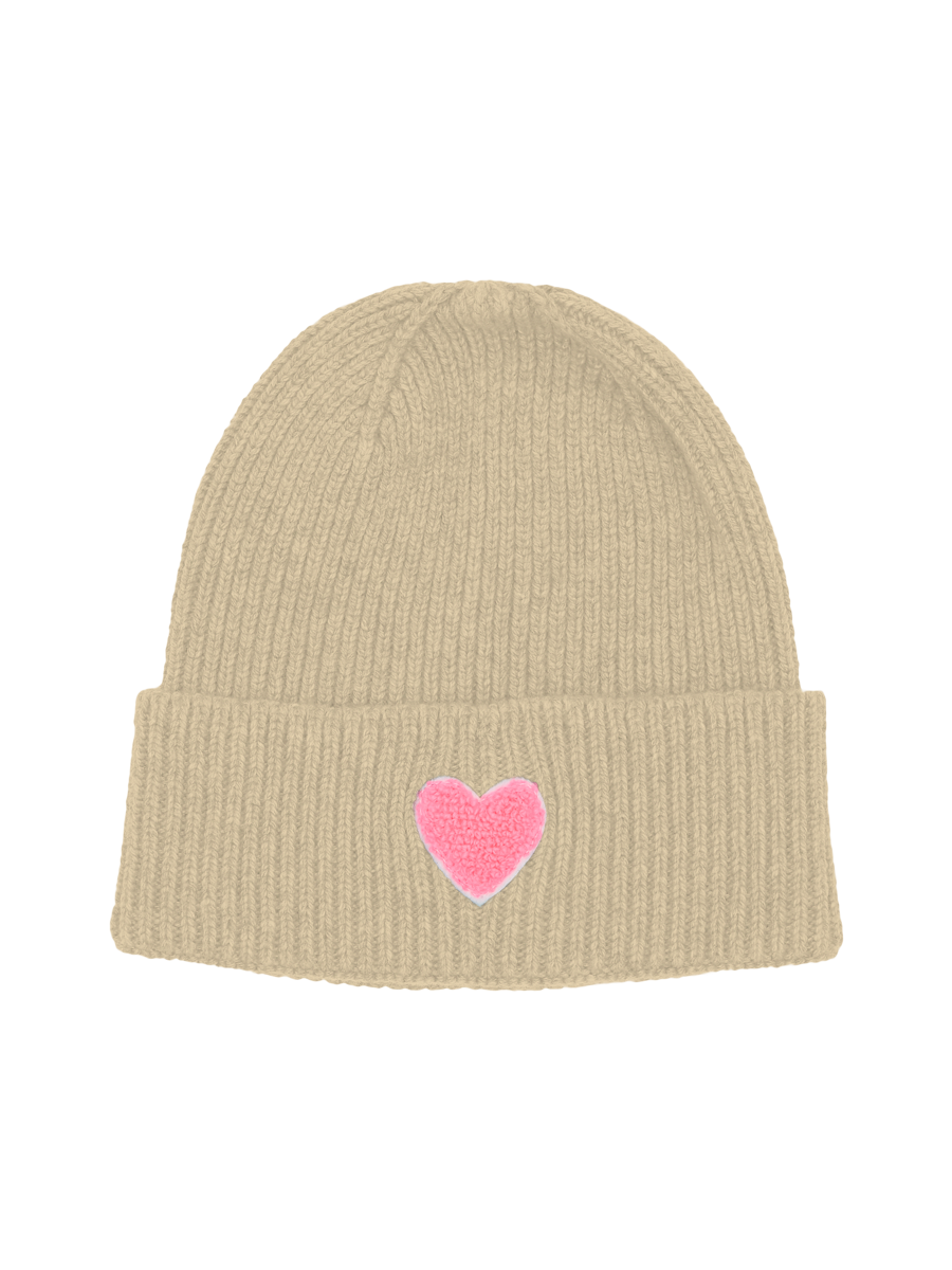 LUND Heart neon pink
