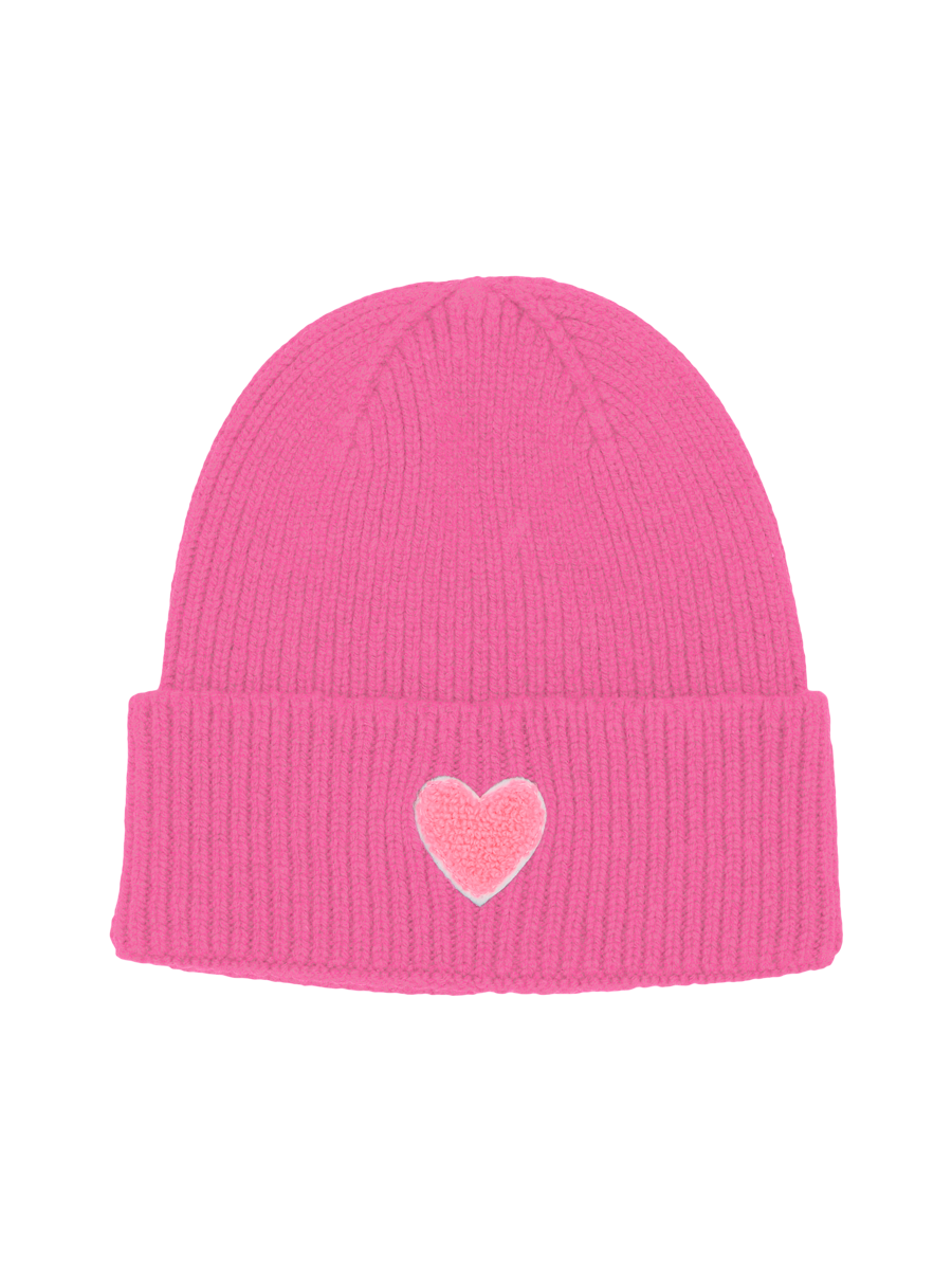 LUND Heart neon pink