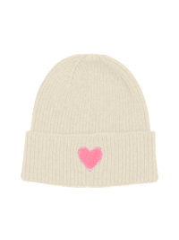 LUND Heart neon pink